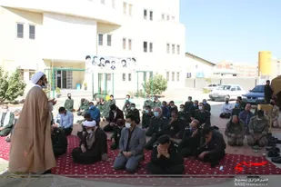 طنین ندای لبیک یا رسول الله (ص) در ناحیه بسیج امام حسن مجتبی (ع)