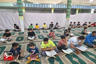 برگزاری مسابقات قرآن و عترت به همت حوزه سیدالشهدا (ع) فامنین