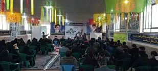 تجمع جهادگران فاطمی (۲) در شهرستان کوهبنان