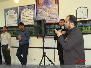 برگزاری عزاداری شهادت امام علی (ع) در ناحیه دانشجویی