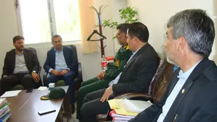 دیدار مسئول سازمان بسیج حقوق&zwnj;دانان و رئیس مرکز وکلای استان با معاونین دادستانی عمومی و انقلاب مرکز کهگیلویه و بویراحمد