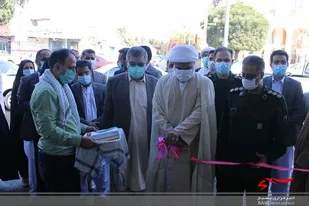 برپایی نمایشگاه خیابانی عکس شهدای انقلاب اسلامی در چابهار