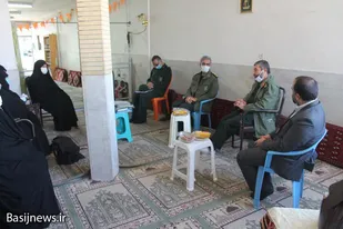 بازدید سردار مطهری از پایگاه ام ابیها سپاه ناحیه همدان