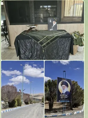 سیاه&zwnj;پوش شدن شرکت صنایع فولاد توان&zwnj;آور آسیا در پی شهادت رهبر معظم انقلاب و سرداران اسلام