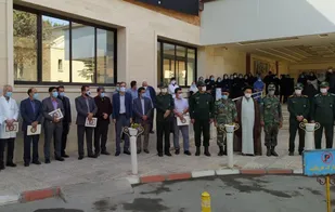 تجلیل سپاه شاهرود از کادر درمان بیمارستان امام حسین (ع) +تصاویر