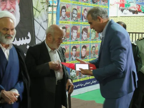 تجلیل از جهادگران عرصه خدمت