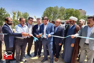 بوستان مشاهیر شهر نهاوند افتتاح شد +تصاویر