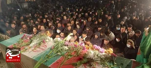 شبی با شهیدان گمنام و مراسم شهدات حضرت زهرا(س)  در اردبیل