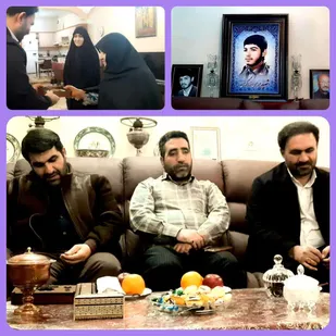 بمناسبت ماه مبارک رمضان دیدار با خانواده معظم هنرمند شهید عباس زرگری در قم صورت پذیرفت.