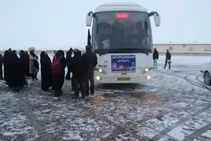 اعزام دانش آموزان دختر به مناطق عملیاتی جنوب کشور