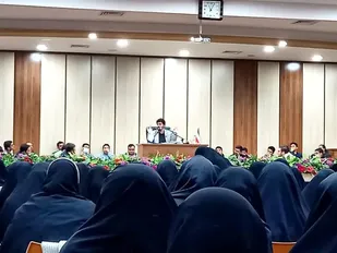 حضور بسیجیان حوزه فاطمه الزهرا (س) در دوره اقناگران