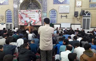 صبحگاه مشترک ناحیه امام خمینی(ره)