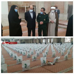 بازدید و خداقوت گویی دکتر حق شناس ؛ استاندار گلستان و سردار ملک شاهکوهی ؛ فرمانده سپاه نینوا