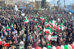 برگزاری راهپیمایی ۲۲ بهمن با حضور پرشور مردم مومن و ولایی ملایر