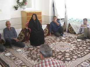 بازدید شورای فرماندهی گردان ۱۱۹ امام حسین(علیه السلام) نطنز و بادرود از فعالیت های گردان ۱۱۶ امام حسین (علیه السلام) راوند