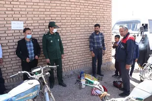 بازدید فرمانده سپاه طبس از گروه های جهادی