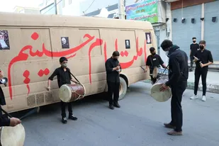 برگزاری کاروان رایحه ایثار در سطح شهرستان سرخه