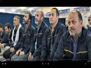 حضور بسیج کارگری حوزه بسیج شهید تندگویان و کارگران زحمتکش در نماز جمعه گلپایگان/فیلم