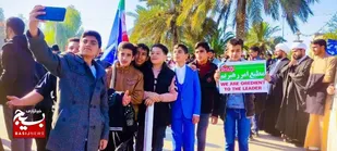 بازهم شهرستان هویزه در سالروز پیروزی انقلاب اسلامی در یوم الله 22بهمن درخشید