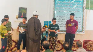 سرکشی از مردم  روستای احمد آباد ابرکوه