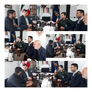 دیدار مدیر آب و فاضلاب شهرستان پیشوا با فرمانده سپاه