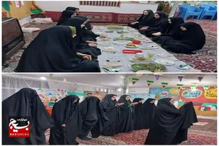 روزه داری نوجوانان بسیجی در فجر انقلاب در سرخه