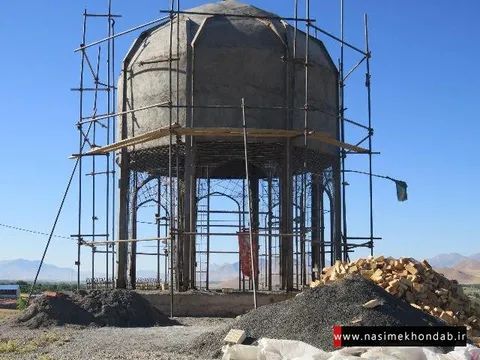 غربت شهدای گمنام خنداب در سایه بی‌توجهی مسئولان