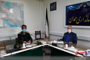 دیدار مسئولان بسیج دانش&zwnj;آموزی استان همدان با معاون سیاسی استانداری همدان