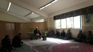 برگزاری مراسم سوگواری ماه محرم و سالروز شهادت حضرت امام زین العابدین(ع) + عکس