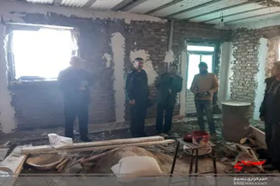 سرکشی فرمانده سپاه اسدآباد از منازل سیل زده