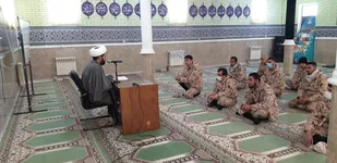برگزاری مراسم گرامیداشت ولادت حضرت زهرا (س) در سپاه ناحیه روانسر