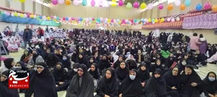 اجتماع باشکوه دختران ارسنجانی در ایام ولادت حضرت فاطمه زهرا (س)