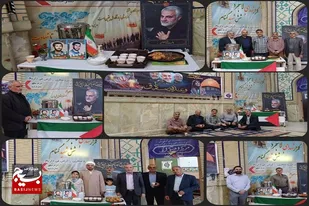 ایستگاه صلواتی شهدا در روستای لاسجرد در سرخه برپا شد