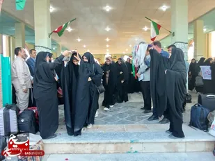 دانش&zwnj;آموزان دختر تنگستان به اردوی راهیان نور جنوب اعزام شدند
