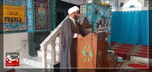 مردم شهرستان دیلم با پیکر شهید گمنام وداع کردند