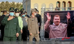 اولین سالگرد درگذشت "سرلشکر فیروزآبادی" برگزار شد