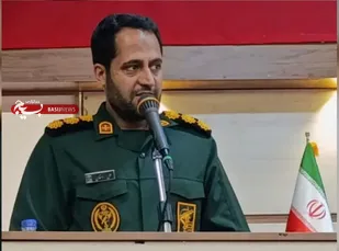 تجدید میثاق با خون شهدا؛ پیام فرمانده ناحیه مقاومت بسیج بهاباد به مناسبت هفته دفاع مقدس