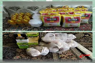 توزیع ۱۵ بسته معیشتی توسط حوزه حضرت خدیجه (س) ناحیه زاهدان