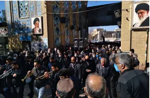 پیرغلام قمی رخ در نقاب خاک کشید