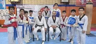 برگزاری مراسم تجلیل از هنرجویان بسیجی تکواندوکار هندیجان