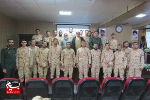 مراسم روز سرباز در سپاه ناحیه کازرون برگزار شد
