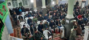 برپایی یادواره شهدا به مناسبت دهه فجر انقلاب سالروز عملیات والفجر۸در بویین میاندشت