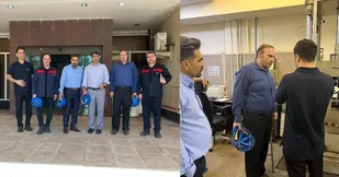 حضور ارزیابان سازمان پژوهش&zwnj;های علمی و صنعتی ایران در شرکت فولاد اکسین خوزستان