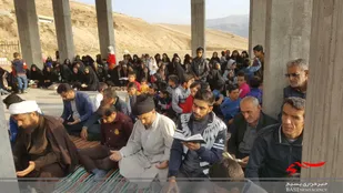 پیاده روی ومراسم دعا در لردگان