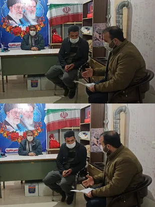 اهدا تبلت به دانش آموز نیازمند توسط بسیج دانشجویی دانشگاه پیام نور شاهرود