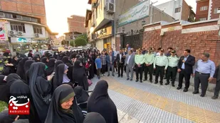 حمایت و تکریم از ماموران نیروی انتظامی شهرستان بابل در راستای اجرای طرح نور