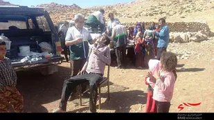 خدمت رسانی بسیج جامعه پزشکی در لردگان