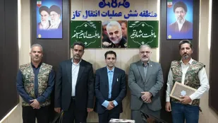تأکید بر نقش بی&zwnj;بدلیل کارگران و صنعت در خودکفایی کشور؛ نشست مسئول سازمان بسیج کارگران و کارخانجات هرمزگان با مدیر منطقه ۶ عملیات انتقال گاز