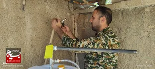 عطر همدلی جهادی در دشت آزادگان +عکس