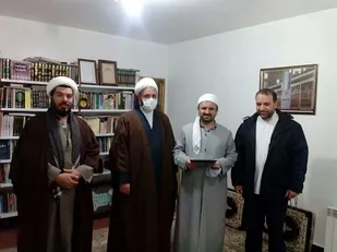دیدار مسوول نمایندگی، ولی فقیه درسپاه بیت المقدس با امام جمعه دیواندره